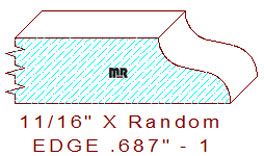 Edge 11/16" - 1 Edge 11/16" - 1