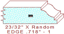 Edge 23/32" - 1 Edge 23/32" - 1
