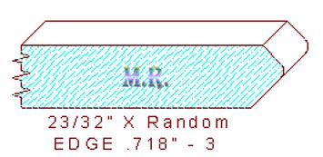 Edge 23/32" - 3 Edge 23/32" - 3
