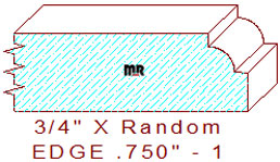 Edge 3/4" - 1 Edge 3/4" - 1