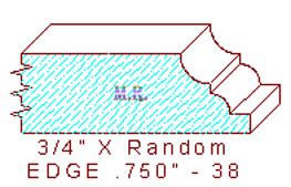 Edge 3/4" - 38 Edge 3/4" - 38
