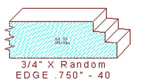 Edge 3/4" - 40 Edge 3/4" - 40