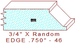 Edge Moulding 3/4" - 46 Edge Moulding 3/4" - 46