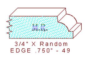 Edge 3/4" - 49 Edge 3/4" - 49