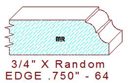 Edge 3/4" - 64 Edge 3/4" - 64