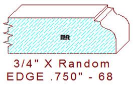 Edge 3/4" - 68 Edge 3/4" - 68