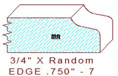 Edge 3/4" - 7 Edge 3/4" - 7