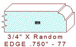 Edge Moulding 3/4" - 77