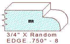 Edge 3/4" - 8 Edge 3/4" - 8