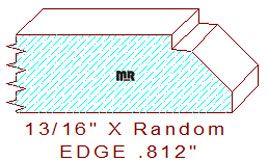 Edge Moulding 13/16" Edge Moulding 13/16"