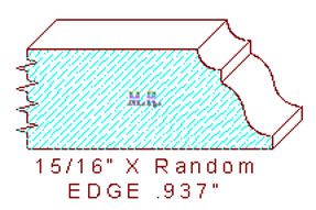 Edge Moulding 15/16" 