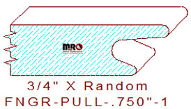 Finger Pull 3/4" - 1 Finger Pull 3/4" - 1