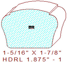 Handrail 1-7/8" - 1 Handrail 1-7/8" - 1