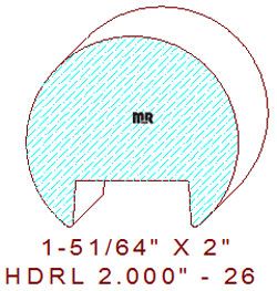 Handrail 2" - 26 Handrail 2" - 26