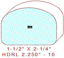 Handrail 2-1/4" - 10