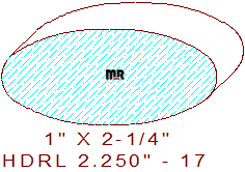 Handrail 2-1/4" - 17 Handrail 2-1/4" - 17
