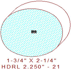 Handrail 2-1/4" - 21