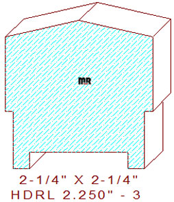 Handrail 2-1/4" - 3