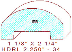 Handrail 2-1/4" - 34