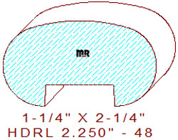 Handrail 2-1/4" - 48