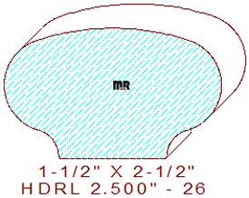 Handrail 2-1/2" - 26