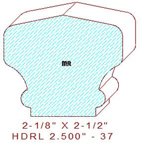 Handrail 2-1/2" - 37