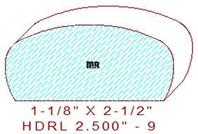 Handrail 2-1/2" - 9