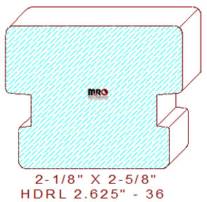 Handrail 2-5/8" - 36