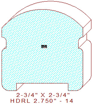 Handrail 2-3/4" - 14