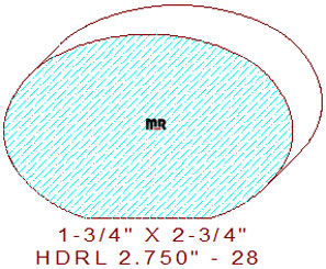 Handrail 2-3/4" - 28