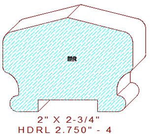 Handrail 2-3/4" - 4