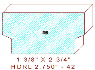 Handrail 2-3/4" - 42