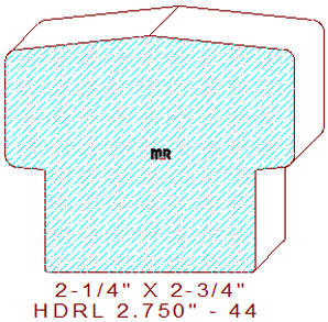 Handrail 2-3/4" - 44