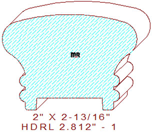 Handrail 2-13/16" - 1