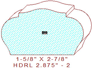 Handrail 2-7/8" - 2