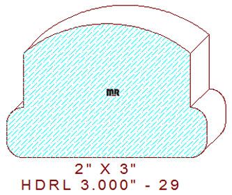 Handrail 3" - 29