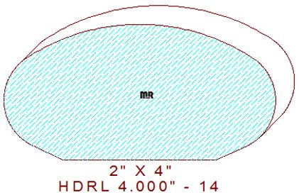 Handrail 4" - 14 