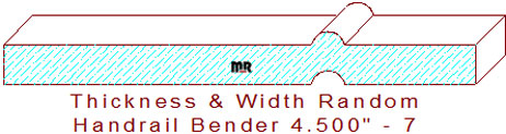 Handrail 4-1/2" - 7