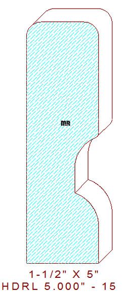 Handrail 5" - 15 Handrail 5" - 15