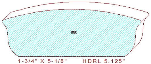 Handrail 5-1/8"