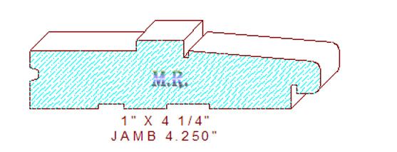 Door Jamb 4-1/4"