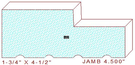 Door Jamb 4-1/2" Door Jamb 4-1/2"