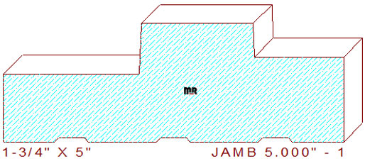Door Jamb 5" - 1 Door Jamb 5" - 1