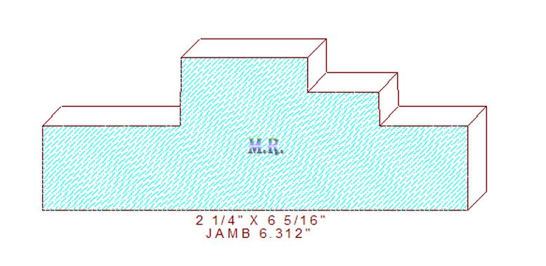Door Jamb 6-5/16"