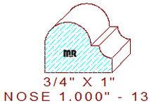 Nosing 1" - 13