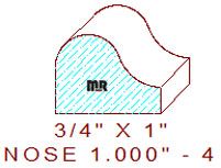 Nosing 1" - 4