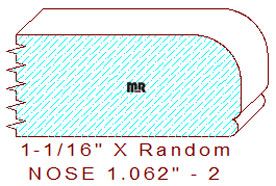 Nosing 1-1/16" - 2