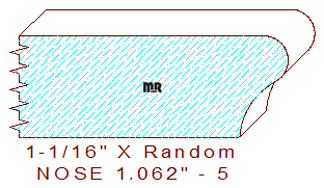 Nosing 1-1/16" - 5