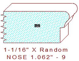 Nosing 1-1/16" - 9