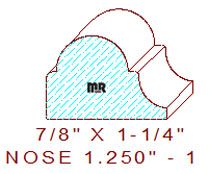 Nosing 1-1/4" - 1 Nosing 1-1/4" - 1